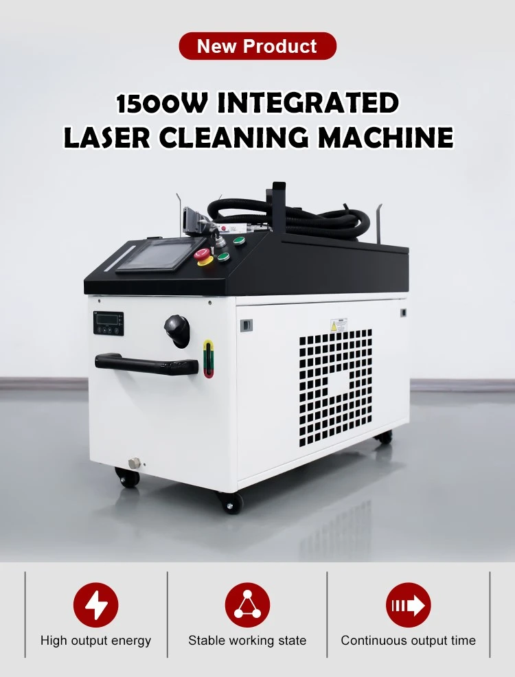 1500W CW Water Cooled Laser Cleaning Machine 1500W CW Water Cooled Laser Cleaning Machine