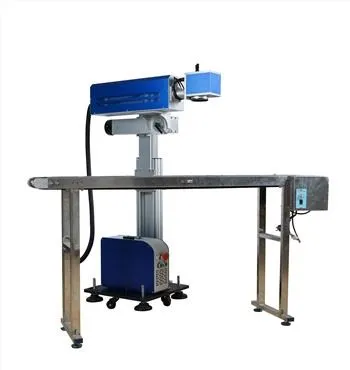 เครื่องแกะสลักเลเซอร์ CO2 Flying 30W สำหรับโลหะและไม้